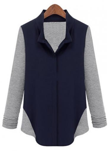 Rosewe Fine Quality Long Sleeve Turndown Collar Woman Coat