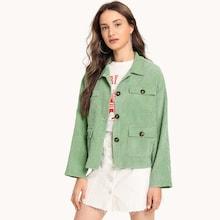 Shein Pocket Detail Single Breasted Coat
