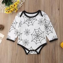 Shein Toddler Boys Spider Web Print Jumpsuit