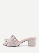 Shein Ruffle Design Block Heeled Sandals