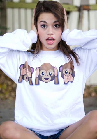 Shein Fashion And Personality  Digital Printed Sweatshirts