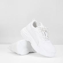 Shein Topstitch Lace-up Sneakers