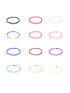 Shein Multicolor Hollow Out Necklace Set