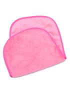 Shein Hot Pink Discharge Makeup Towel