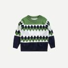 Shein Toddler Boys Geometric Print Jumper