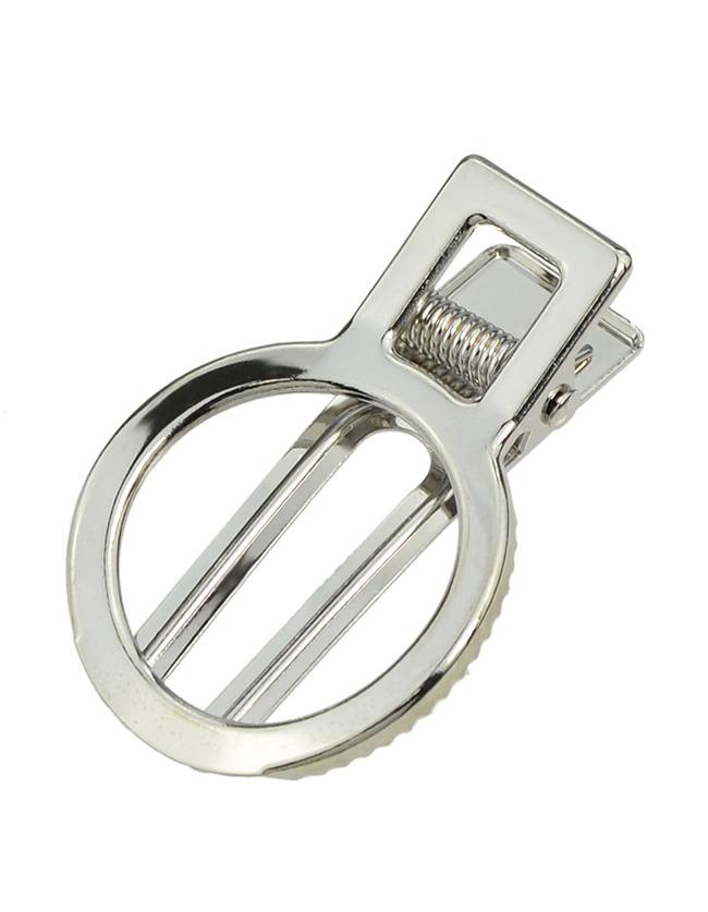 Shein Silver Geometric Hair Comb