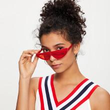 Shein Cat Eye Flat Top Sunglasses