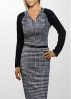 Rosewe Charming V Neck Long Sleeve Woman Dress For Work