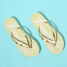Shein Toe Post Flip Flops