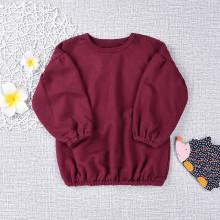 Shein Girls Solid Sweatshirt Dress