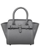 Shein Grey Belt Buckle Pu Bag