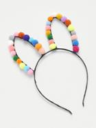 Shein Pom Pom Detail Rabbit Ear Headband