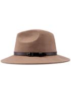 Shein Khaki Buckle Strap Embellished Hat