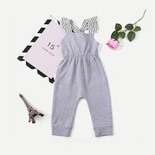 Shein Toddler Girls Lattice Back Jumpsuit