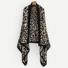 Shein Leopard Print Cardigan