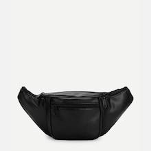 Shein Pu Bum Bag With Zipper Pocket