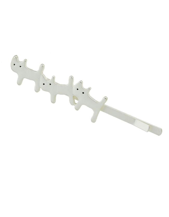 Shein Silver Animal Shaped Long Hair Jewelry