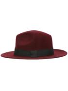 Shein Wine Red Casual Oversize Hat