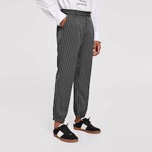Shein Men Slant Pocket Striped Pants