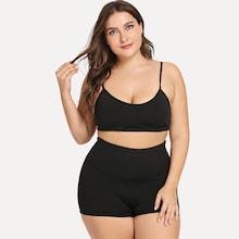 Shein Plus Plain Shapewear Shorts
