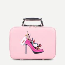 Shein Zip Around Clutch Bag With Handle