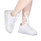 Shein Floral Print Waterproof Shoes Cover