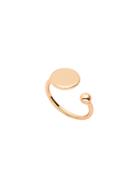 Shein Gold Plated Minimalist Wrap Open Ring