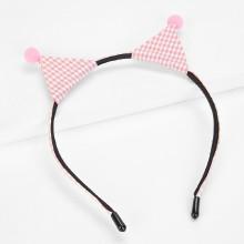 Shein Stripe Print Ear Design Kids Headband
