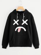 Shein Graphic Print Hoodie