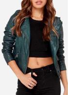 Rosewe Gorgeous Zipper Closure Turndown Collar Long Sleeve Jacket