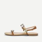 Shein Round Design Open Toe Flat Sandals