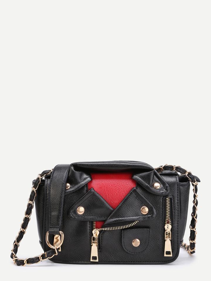 Shein Jacket Shaped Shoulder Bag