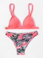 Shein Jungle Print Bikini Set