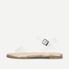 Shein Clear Strap Flat Sandals