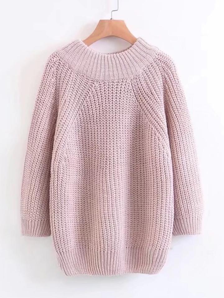 Shein Raglan Sleeve Loose Sweater