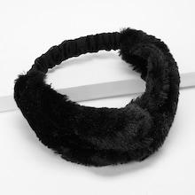 Shein Faux Fur Twist Headband