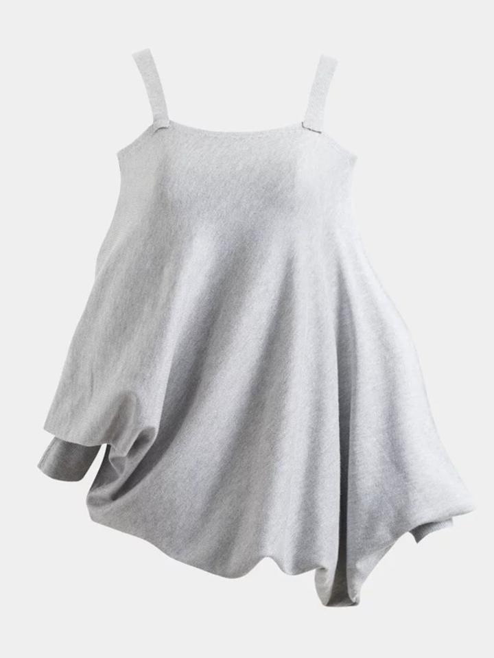 Shein Asymmetrical Cold Shoulder Knitwear