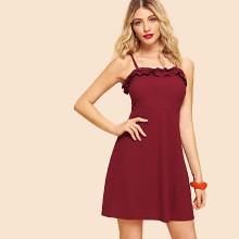 Shein Frill Trim Cami Dress