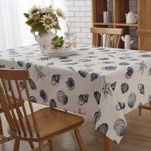 Shein Shell Print Table Cloth