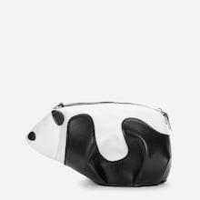 Shein Panda Shaped Pu Crossbody Bag