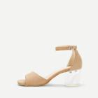 Shein Two Part Clear Block Heels