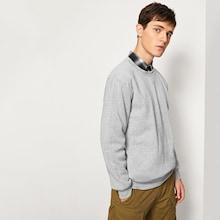 Shein Men Solid Sweatshirt
