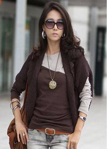 Rosewe Vogue Long Sleeve Round Neck Autumn T Shirt