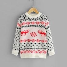 Shein Girls Ugly Christmas Sweater