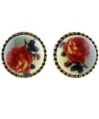 Shein Elegant New Style Delicate Flower Antique Earring