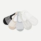 Shein Striped Design Invisible Socks 5pairs