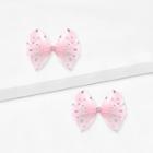 Shein Toddler Girls Bow Decorated Hair Clip 1pair