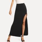 Shein Split Front Column Skirt
