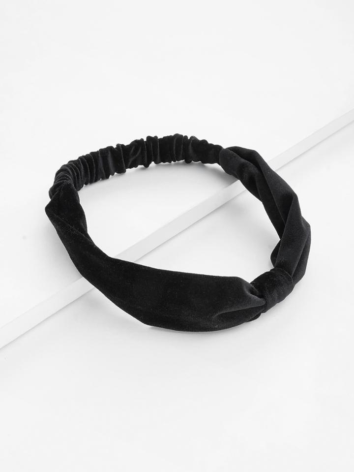 Shein Elastic Velvet Headband