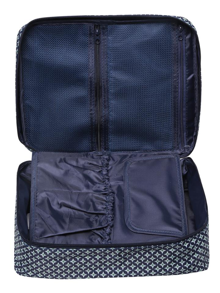 Shein Star Print Blue Wash Bag